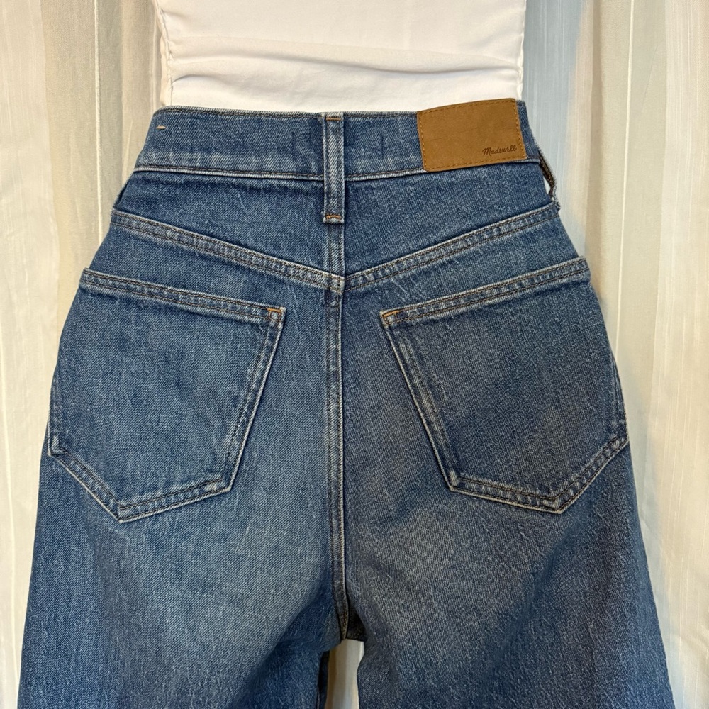 Madewell The Perfect Vintage Wide-Leg Jeans in Harvey Wash Size 24 - Picture 5 of 12